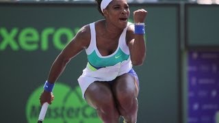 2013 Sony Open Tennis Day 8 QF WTA Highlights [upl. by Naffets]