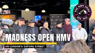 Madness as HMV reopens on Oxford Street [upl. by Ayotyal]