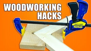 Woodworking Tips and Tricks  5 Hacks for Clamps [upl. by Emanuele110]