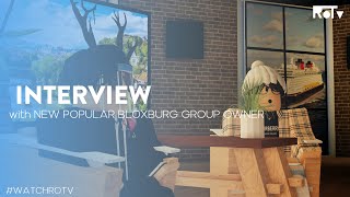 INTERVIEW II with NEW POPULAR BLOXBURG GROUP OWNER Roblox Sunset Resorts Bloxburg Bloxburg [upl. by Ettesel57]