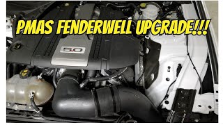 PMAS fenderwell upgrade 2015 S550 Mustang [upl. by Pasadis135]