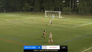 SOUTH SIDE vs SYOSSET Soccer 9723 [upl. by Chema]