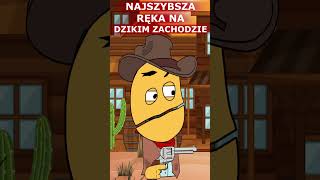 Najszybsza Ręka Na Dzikim Zachodzie shorts cowboys [upl. by Eikcaj]