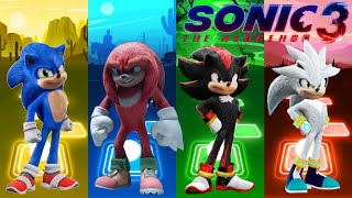 Sonic the Hedgehog VS Knuckles the Echidna VS Shadow the Hedgehog VS Silver the Hedgehog  Tileshop [upl. by Lezti327]