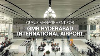 Queue Management at GMR Hyderabad International Airport Ltd [upl. by Elkin]