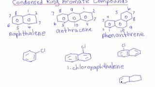 130 Polycyclic Aromatic Compounds Naphthalene Anthracene amp Phenanthrene [upl. by Yci]