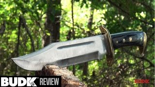 Timber Rattler Western Outlaw Bowie Knife [upl. by Collette]