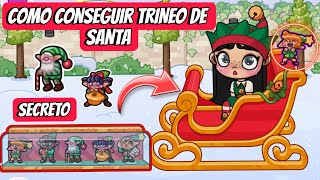 DESBLOQUEAMOS EL NUEVO TRINEO DE SANTA SECRETO EN AVATAR WORLD karola20 [upl. by Harias233]