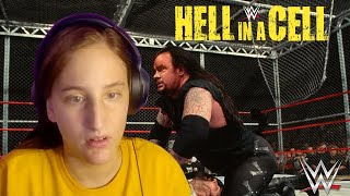 First Time Watching quotthe Undertaker vs Mankindquot in Hell in a Cell THE REACTION CHAMBER [upl. by Cissiee]