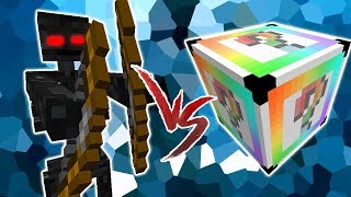 ESQUELETO EVOLUIDO VS LUCKY BLOCK CHROMA MINECRAFT LUCKY BLOCK CHALLENGE [upl. by Orianna]