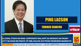 PING LACSON on Fiscalizer Role in the Senate Pork Barrel Cleansing the PNP Interview on DZRH [upl. by Gracia]