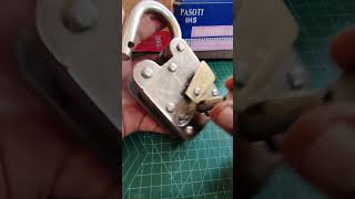 Old metal lock metallock oldkey short totorial diy [upl. by Atiuqal]