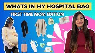 What’s in my Hospital Bag  First time mom edition [upl. by Ernaldus]