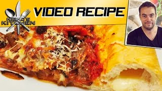 How to make Stuffed Crust Pizza [upl. by Berkly]