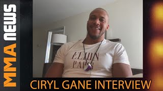 Ciryl Gane on Jairzinho Rozenstruik fight Jon Jones to heavyweight [upl. by Dianna]