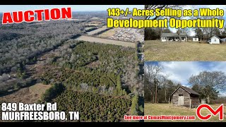 143 Acres Selling as a Whole with Farmhouse and Outbuildings  AUCTION March 16th 2024 [upl. by Nylek]