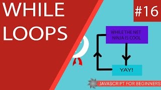 JavaScript Tutorial For Beginners 16  While Loops [upl. by Aniram99]