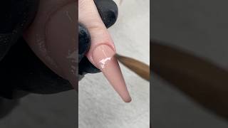 Long stiletto nail shape nails nailart naildesigns nailtech nailtutorial acrylicnail [upl. by Yehus]