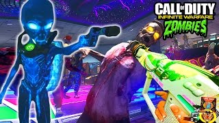 INFINITE WARFARE ZOMBIES  MAIN EASTER EGG FULL GAMEPLAY WALKTHROUGH ZOMBIES IN SPACELAND [upl. by Atiuqan216]