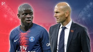 KANTE AU PSG ZIDANE A MANCHESTER  INFOS MERCATO 0108 [upl. by Oidualc]