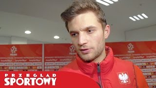 Bartosz Bereszyński po meczu Polska  Słowenia 11 [upl. by Edylc]