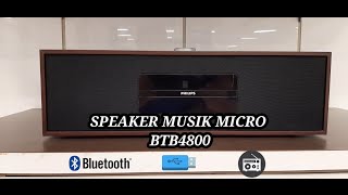 Speaker bluetoothSpeaker musik micromicro hifi [upl. by Bartholemy206]