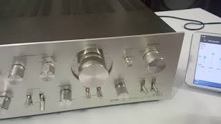 Pioneer SA8500 II Integrated Amplifier and Boston A100 Demo [upl. by Justinian]