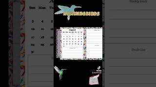 2025 Hummingbird CalendarPlanner [upl. by Herta962]