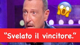 Panico a Sanremo 2023 “Svelato il vincitore” [upl. by Eolcin887]