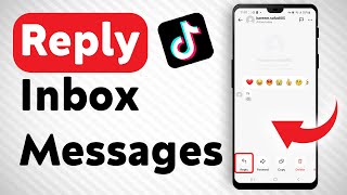 How To Reply A Message In TikToks Inbox  Full Guide [upl. by Hopkins]