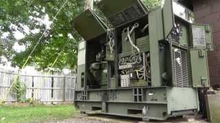 MEP006A Military 60KW GenSet Overview And First Run After Sitting For 3 years [upl. by Ion]