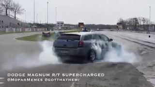 11 Second Dodge Magnum RT  Mopar 11 Charger at Etown Raceway Track  Drag Racing  14 mile Race [upl. by Acined387]