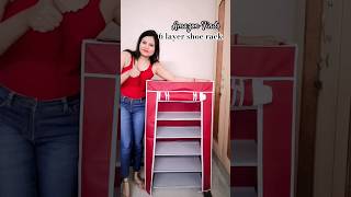 6 layer shoe rack  Amazon Finds  organizer amazon song doll amazonfinds shorts youtube [upl. by Jennee809]