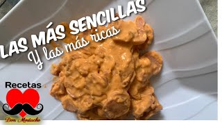 💟 Salchichas enchipotladas con crema [upl. by Perrins]