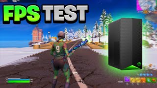 HP Pavilion Gaming Desktop Fortnite FPS Test Solo Gameplay Performance Mode 2024 [upl. by Oderfigis]