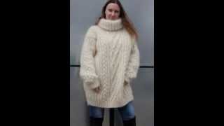 Ivory mohair sweater [upl. by Esekram]