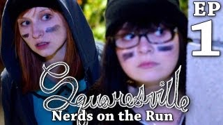 Squaresville  Ep 1 Nerds On The Run w Mary Kate Wiles Kylie Sparks amp David Ryan Speer [upl. by Ynelram405]