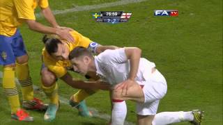 Sweden vs England 42 Official Goals and Highlights  FATV 141112 [upl. by Sorci21]