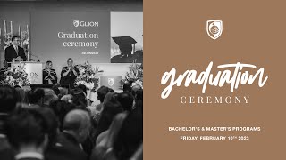 Glion Graduation Ceremony  Bachelors and Masters 10th of February 2023 [upl. by Troth426]