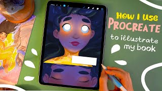 How I Use Procreate to Color my Graphic Novel  RealTime Draw with Me [upl. by Lemaj]