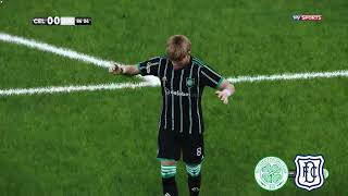 Celtic v Dundee FC  Scottish Premiership 202324  PES 21 [upl. by Andria]