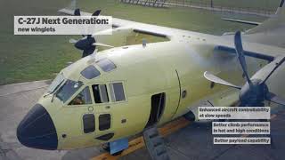 C27J Next Generation II Pilot Aircraft Tour [upl. by Aicirt382]