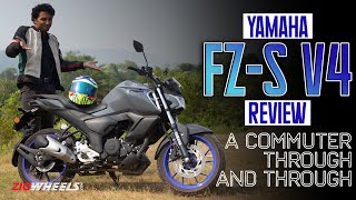 Yamaha FZS V4 Road Test Review  Still relevant today  ZigWheels [upl. by Udenihc]