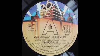 Stephanie Mills  Never Knew Love Like This Before [upl. by Tegirb]