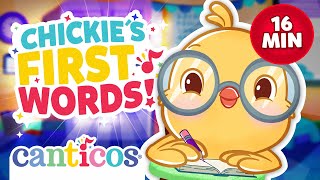 First Words Compilation  Your pollitos first words preschool  canticosworld 🎶🌟 [upl. by Eenrahc]