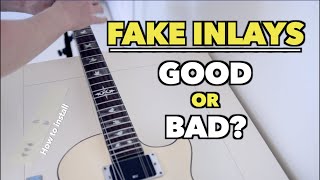 Fake Inlay Stickers  Good or bad How To InstallUse AdviceTipsBefore  After [upl. by Leirud]