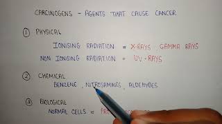 Cancer causing agents  carcinogenic agents  causes of cancer  Cancer reasons [upl. by Arde]