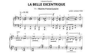 Erik Satie 1920 La Belle Excentrique piano solo [upl. by Nodnelg]