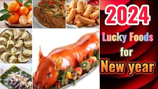 6 Lucky Foods For New Year 2024  Swerteng Panghanda Sa Pagpasok Ng Bagong Taon 2024 [upl. by Noella]