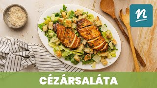 Házi cézársaláta recept  Nosalty [upl. by Lasorella]